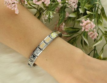 Zawieszka Nomination Link 18K – Kielich z Hostią 03010502 💛Motyw Kielich z Hostią — symbol wiary i duchowości, idealny na I Komunię Świętą lub bierzmowanie.  (2).jpg